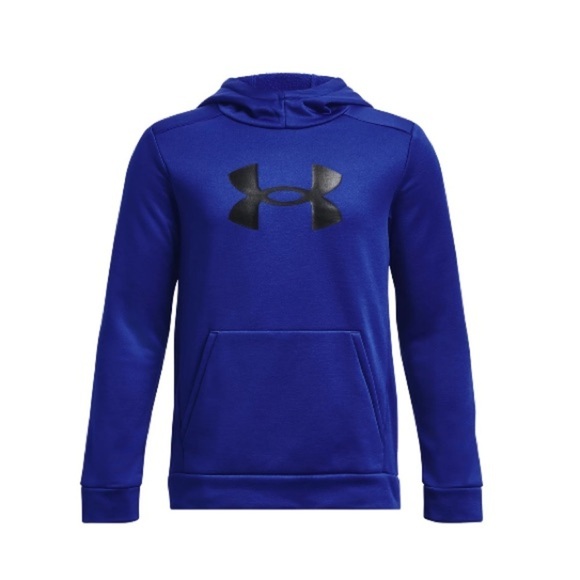 Under Armour Kids Fleece Big Logo Hoodie (Big Kids, hoodies, pullover Boys - Picture 1 of 6